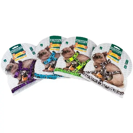 Поводок-шлея для гризуна TatraPet  Jumbo 1х22-45 cм в асортименті