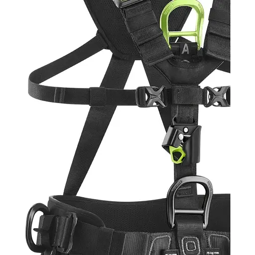 Страховочная система Edelrid Vertic Triple Lock II Black L (1017-887330150170) - фото 4
