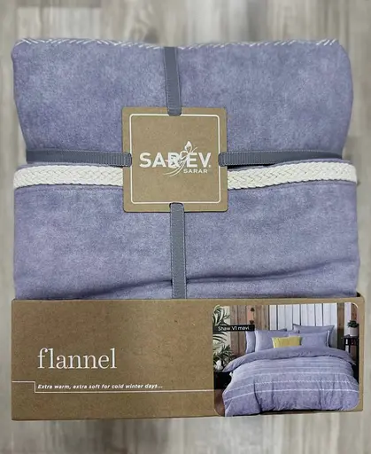 Постільна білизна Shaw Mavi Фланель Sarev pbe0051691 - фото 2