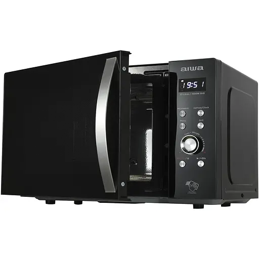 Микроволновая печь AIWA NAMICOOK CRYSTAL23 MW-230DG/BK 23л/800Вт/гриль/ Child LOCK//черная - фото 5