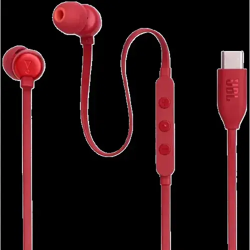 Гарнітура JBL Tune 310C USB-C Red (JBLT310CRED) (6995503) - фото 4