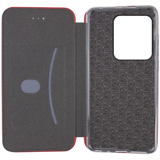 Шкіряний чохол-книжка Classy для Motorola Moto G75 5G Червоний - фото 3