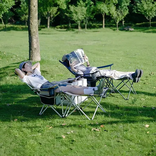 Складное туристическое кресло Naturehike CNK2350JJ011 алюминий (Бежевый) - фото 7