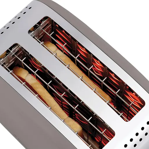 Тостер Russell Hobbs 1671 Вт нержав. підігрів моко - фото 6