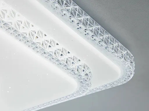 Світлодіодна стельова люстра Romin біла 94 Вт 16 м² - фото 4