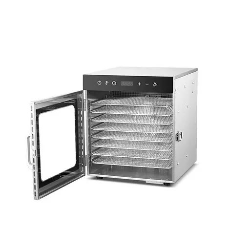 Дегідратор сушарка побутовий для овочів фруктів м'яса грибів 8 лотків 500Вт SS - 08X - фото 5