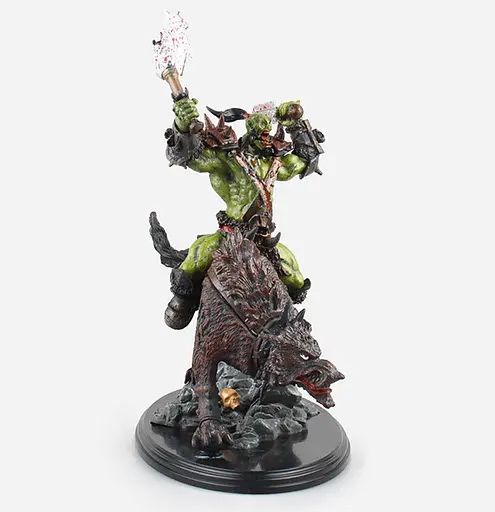 Фігурка World of Warcraft Orc Wolf Rider Riding Wolf Світ Військового Ремесла Орк Наїзник 26 см WOW 21.80 - фото 4