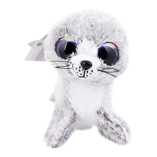 М'яка іграшка Lumo Stars Тюлень Kuutti, 15 см, сірий (55348) - фото 2