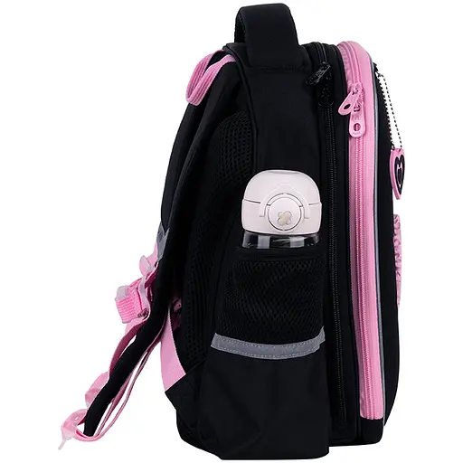 Рюкзак GoPack Education 165S Heart Черно-розовый (GO26-165S-2) - фото 5