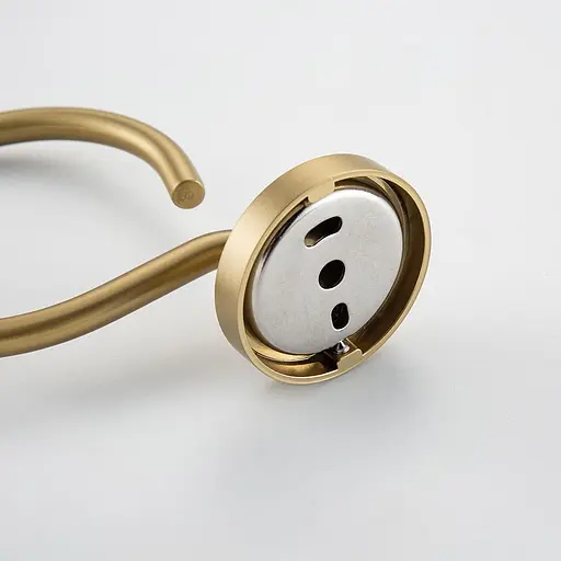 Йорж для унітазу настінний Gappo G30710-3, Золотий - фото 4