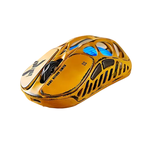 Мышь беспроводная Gravastar Mercury X Pro 8K Battle Worn Yellow - фото 1