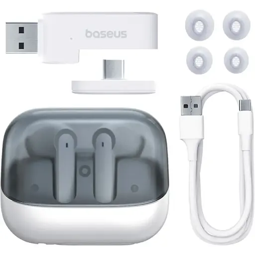 Навушники Baseus AeQur G10 True Wireless Earphones Stellar White - фото 7
