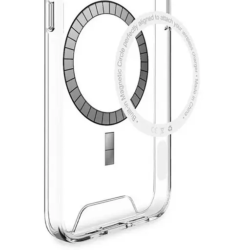 Чехол Epik TPU Space Case with MagSafe для Samsung Galaxy S24 Ultra Прозрачный - фото 2