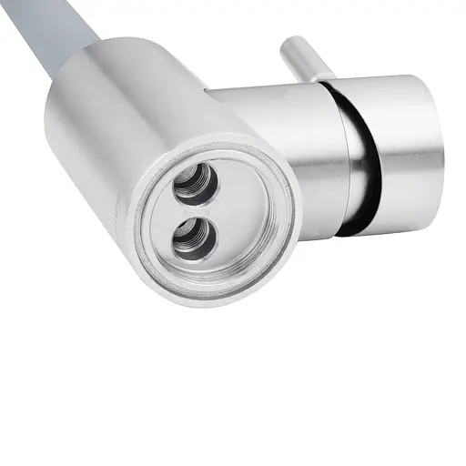 Смеситель для кухни с гибким изливом Kroner KRP Edelstahl Klassisch - ESG035GRA CV024354 Хром матовый - фото 7