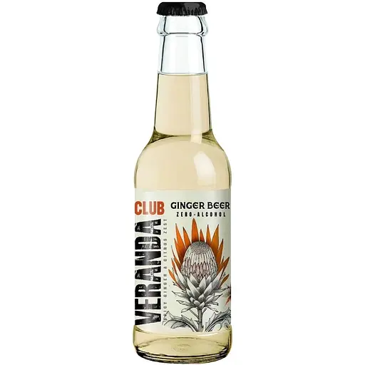 Напій газований Veranda Club Tonic Ginger Beer 0,33л