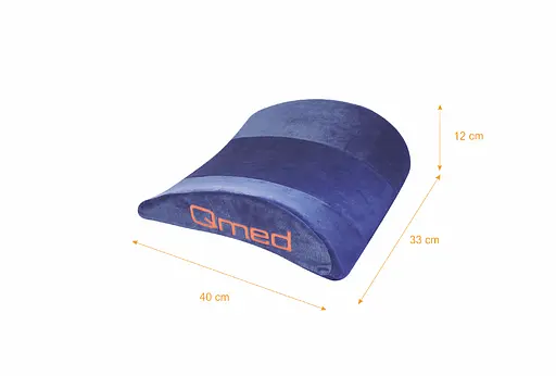 Ортопедическая подушка под спину Lumbar Support мягкая Qmed 40x33x12 см 000311982 - фото 4