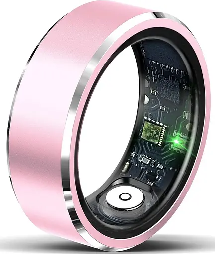 Смарт-кольцо, размер 8, FindTime для женщин. Женское смарт-кольцо. Кольцо для измерения уровня кислорода в крови, артериального давления