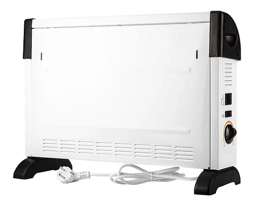 Конвектор Neo Tools 25м2, 2000Вт, мех. упр-ння, з терморегулятором, відкритий нагрів. елемент, білий - фото 5