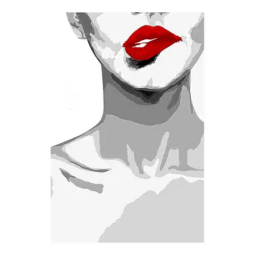 Открытка Red lips - фото 1