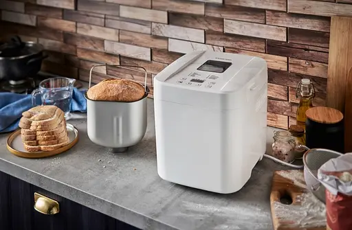Russell Hobbs Хлебопечка 600Вт программ-12 максиальный вес -1 кг форма-прямоугольник пластик белый - фото 8