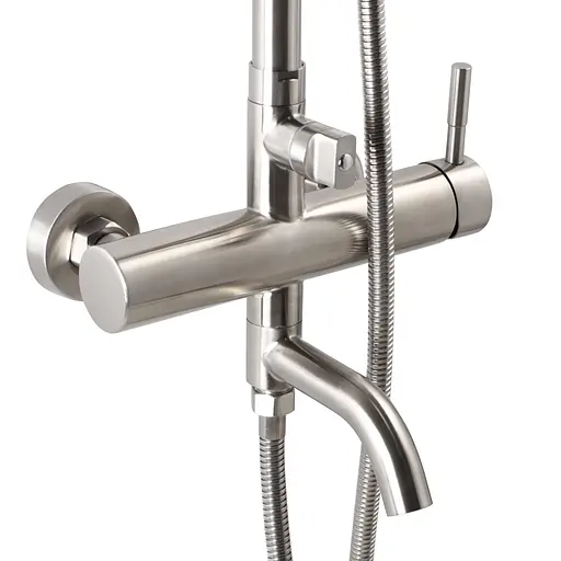 Душова система Zerix LR72404 LL1472, Нержавіюча сталь - фото 3