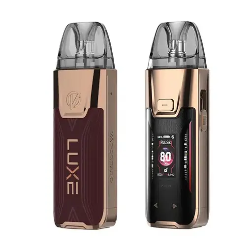 Под-система Vaporesso LUXE XR Max 2 80W Pod 3200mAh 5ml електронна сигарета Kit Imperial Red Leather (18825) - фото 2