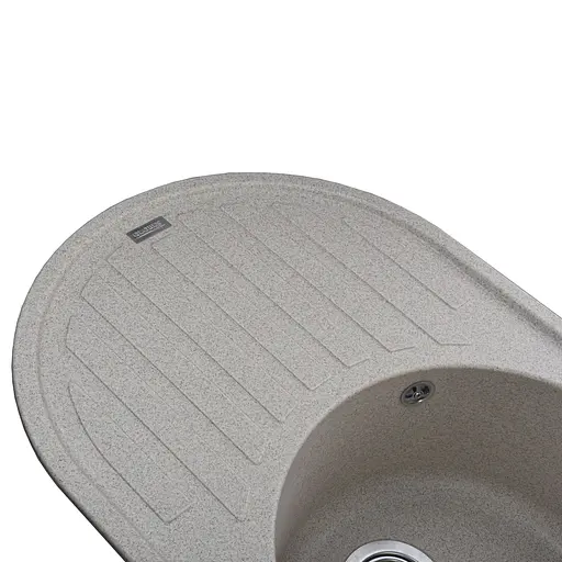 Кухонная мойка гранитная Globus Lux Ohara миндаль 770х500мм-А0008, Терра - фото 3