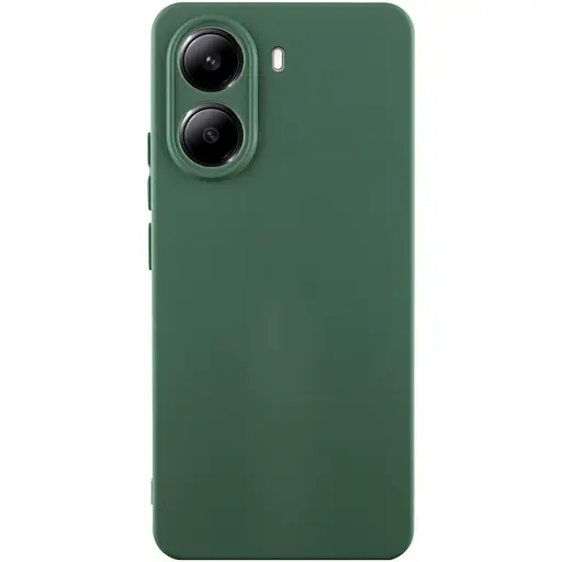 Чохол Silicone Cover Lakshmi Full Camera (AA) для Xiaomi Poco X7 Pro Зелений / Dark green