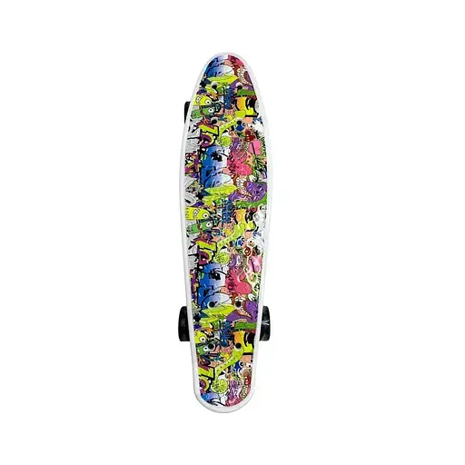 Скейт пенни борд Best Board, PU колеса, световые эффекты, диаметр 4.5 см, доска 55 см, S29661 (в ассортименте) - фото 2