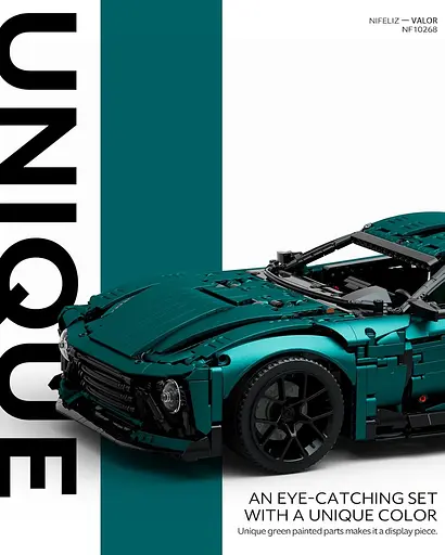 Конструктор Nifeliz Спортивний автомобіль VALOR (NF10268) - фото 5