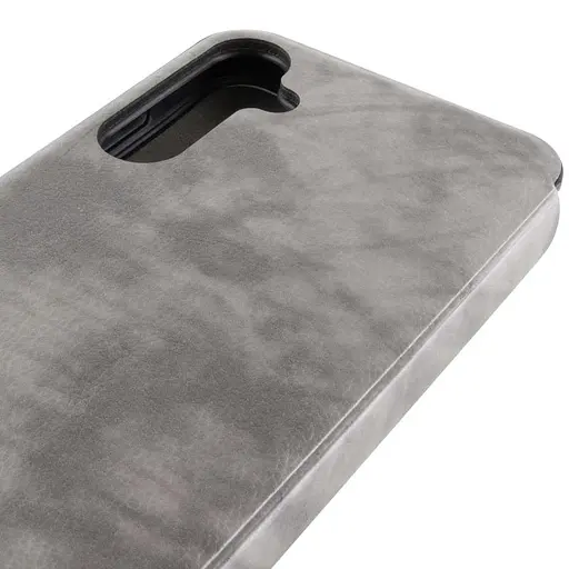 Чехол-книжка Epik кожаный Belora для Samsung Galaxy A55 Gray - фото 6