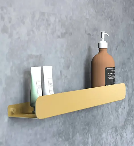 Полка для ванны Rea SF03 60 brushed gold REA-06009, Золотой - фото 4