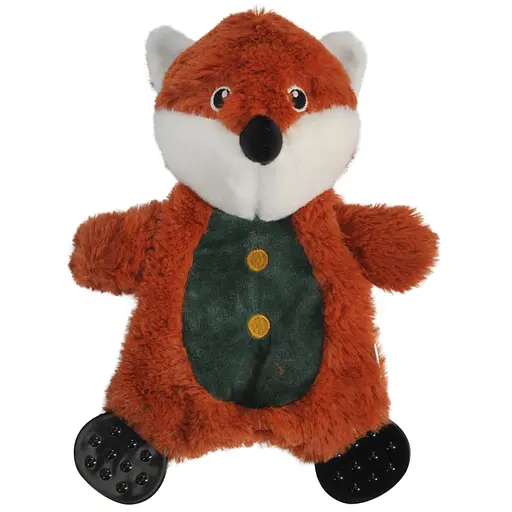 Іграшка для собак Camon єнот плюшевий з пищалкою та пластиковими лапками та шарудінням 26 см в асортименті (AH031) - фото 2