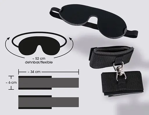 Набір BDSM Orion Bad Kitty Bondage Kit чорний - фото 3