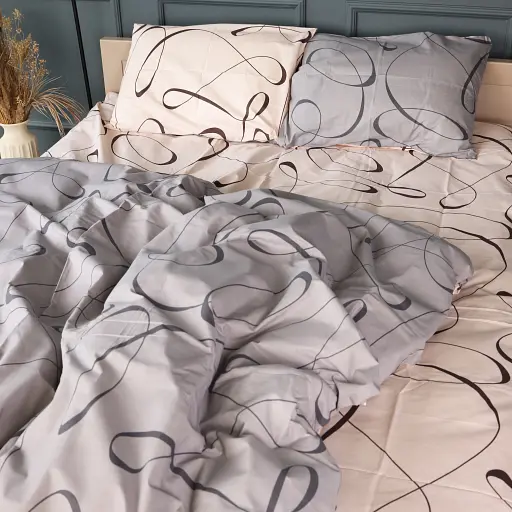 Комплект постельного белья Mirson 17-0849 Ribbona Бязь 2x 160 x 220 см