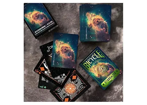 Карти гральні United States Playing Card Company Bicycle Stargazer 203 (ВР_КГБС203) - фото 6