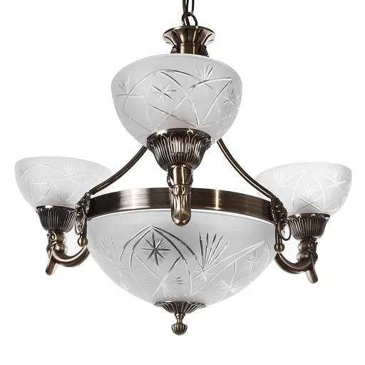 Люстра подвесная Brille для кухни E27 60W BZ (BKL-141S/6) - фото 5