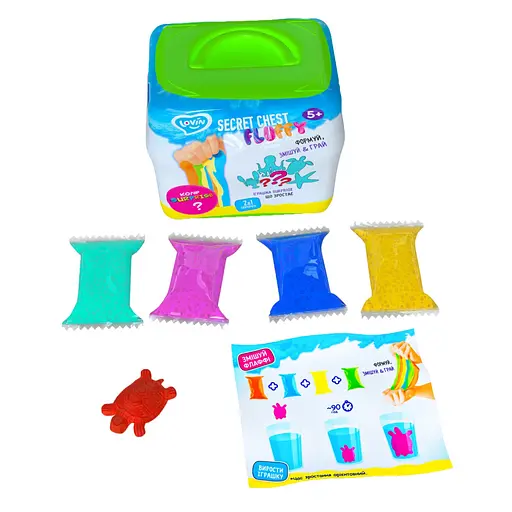 Іграшка-антистрес Secret Chest fluffy 81007 з іграшкою сюрпризом - фото 2