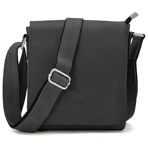Чоловіча шкіряна сумка через плече TARWA 26х22х6 см sum0025883 - фото 3