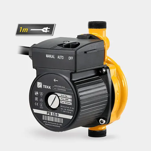 Насос для повышения давления Tekk Haus PB 15-9 - фото 1