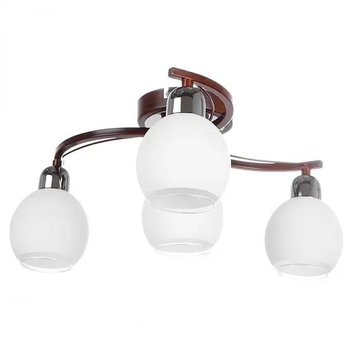 Люстра стельова Brille для кухні E14 40W BR (LK-286C/4)