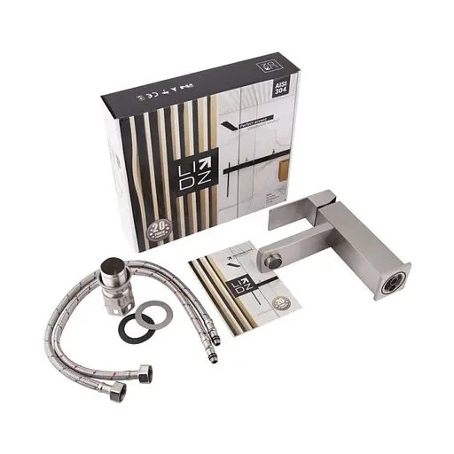 Змішувач для раковини Lidz (NKS) 10 30 001F - фото 5