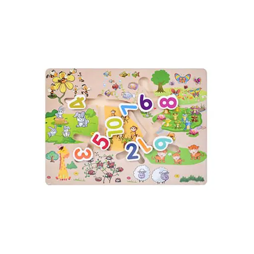 Дерев'яна іграшка Лабіринт Bambi MD 0817-2 розмір 30х22,5 см - фото 1