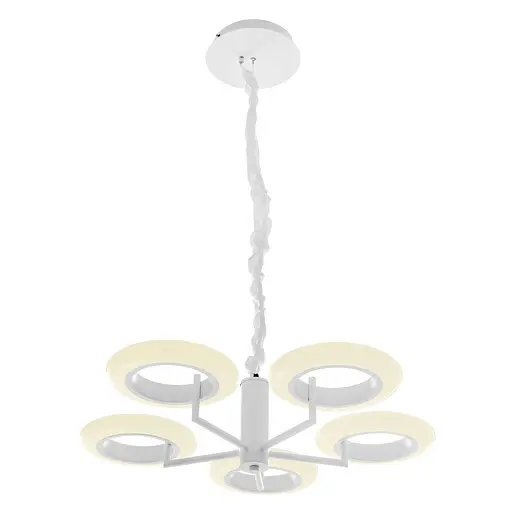 Потолочный светильник Brille подвесной светодиодный для спальни BL-481S/60W LED WH - фото 2