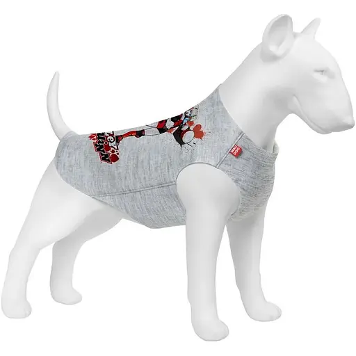 Майка для собак Waudog Clothes малюнок "Харлі Квінн", S35, B 48-54 см, С 28-33 см
