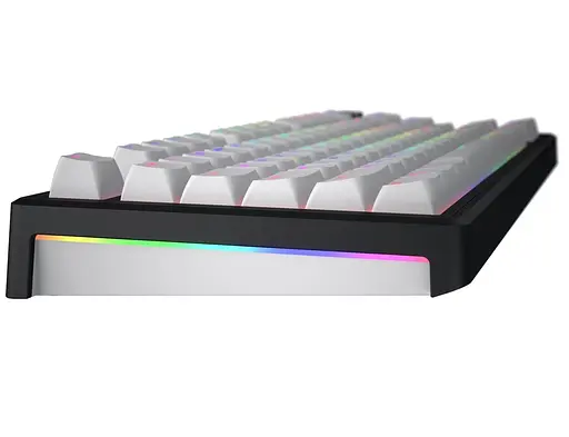 Клавіатура ігрова механічна HATOR HTK-3180-UA Wireless Skyfall 80 Black-White - фото 5