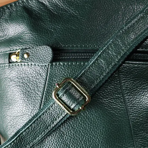 Сумка женская Vintage из натуральной кожи 25х21х7 см sum0027538 - фото 8