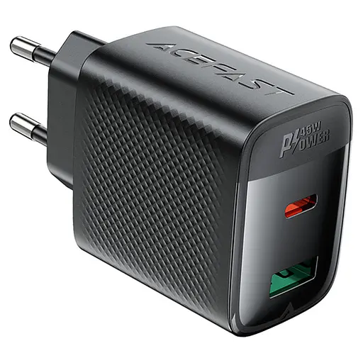 МЗП Acefast A106 GaN PD45W (1USB-A/1C) - фото 2