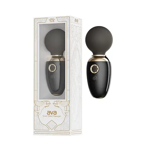 Вібратора для клітора Zalo Ava Ivory 8.9 см чорний - фото 7