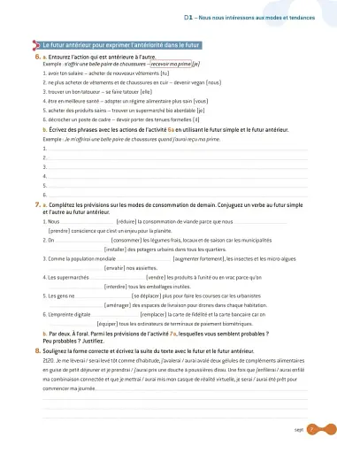 Cosmopolite Niveau 4: Cahier d'activites B2 + CD audio - фото 4